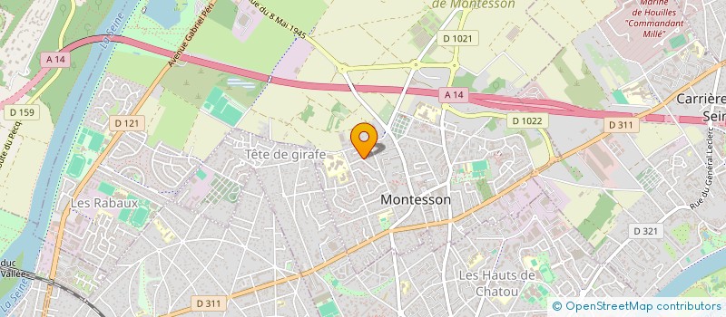 localisation de l'entreprise MONSIEUR DOMINIQUE MARION à MONTESSON