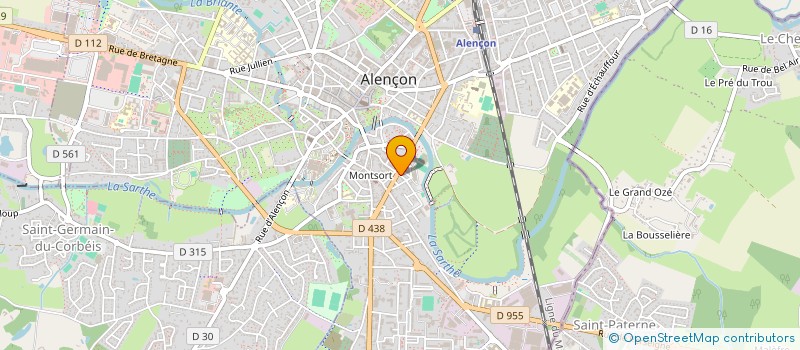 localisation de l'entreprise MONSIEUR DOMINIQUE MARQUET à ALENCON