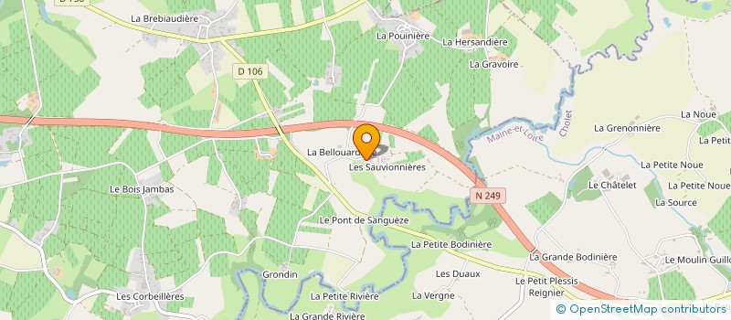 localisation de l'entreprise MONSIEUR DOMINIQUE MARTIN à VALLET