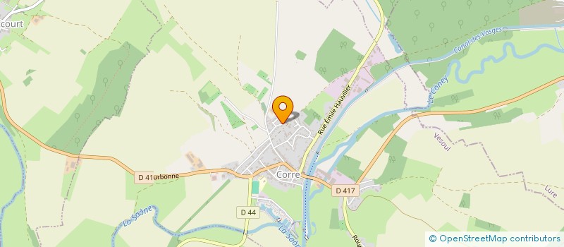 localisation de l'entreprise MONSIEUR DOMINIQUE MASCLIN  CORRE