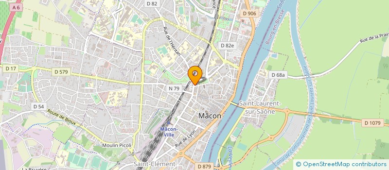 localisation de l'entreprise MONSIEUR DOMINIQUE MASSA  MACON