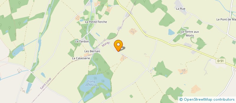 localisation de l'entreprise MONSIEUR DOMINIQUE MASSACRY à MARAY