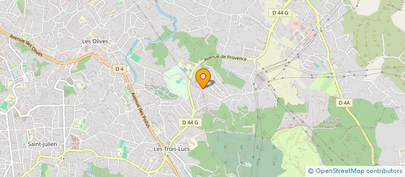 localisation de l'entreprise MONSIEUR DOMINIQUE MASSAD à ALLAUCH