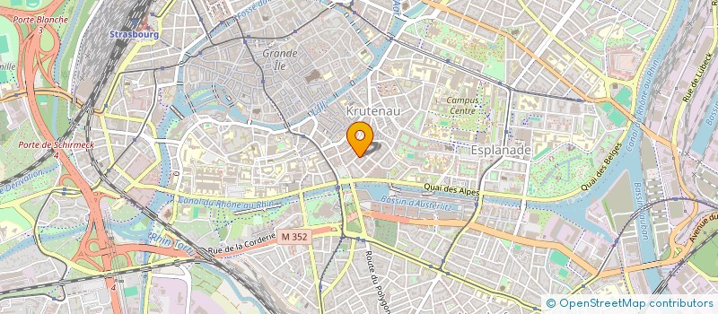 localisation de l'entreprise MONSIEUR DOMINIQUE MASTELLI à STRASBOURG