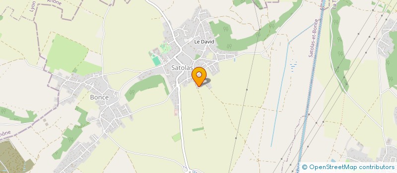 localisation de l'entreprise MONSIEUR DOMINIQUE MAUGER  SATOLAS-ET-BONCE