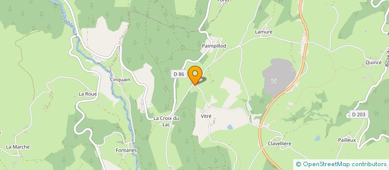 localisation de l'entreprise MONSIEUR DOMINIQUE MAYERE  BULLY