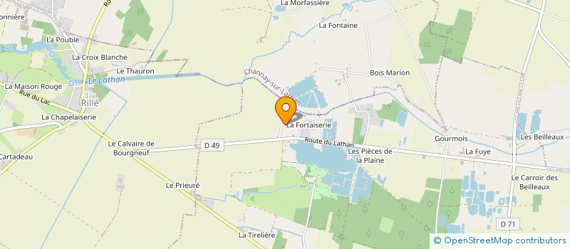 localisation de l'entreprise MONSIEUR DOMINIQUE MECHIN  HOMMES