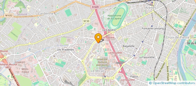 localisation de l'entreprise MONSIEUR DOMINIQUE MELLOUL  TOULOUSE
