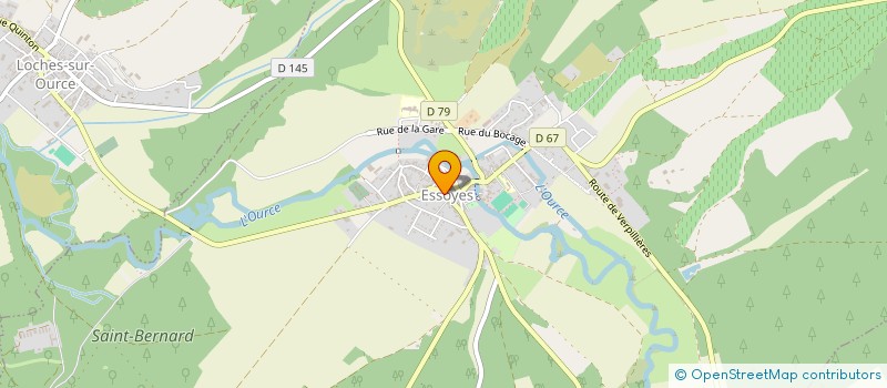 localisation de l'entreprise MONSIEUR DOMINIQUE MENAGER à ESSOYES