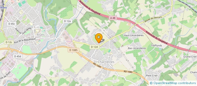 localisation de l'entreprise MONSIEUR DOMINIQUE MENDUNI  CHARNECLES