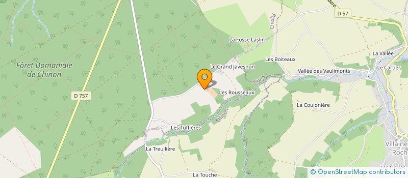 localisation de l'entreprise MONSIEUR DOMINIQUE MENEAU  CHEILLE