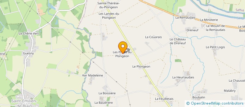 localisation de l'entreprise MONSIEUR DOMINIQUE MENORET  HERIC