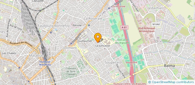 localisation de l'entreprise MONSIEUR DOMINIQUE MERCADAL à TOULOUSE