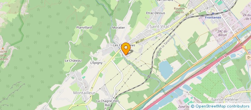 localisation de l'entreprise MONSIEUR DOMINIQUE MERCIER  SAINT-VITAL