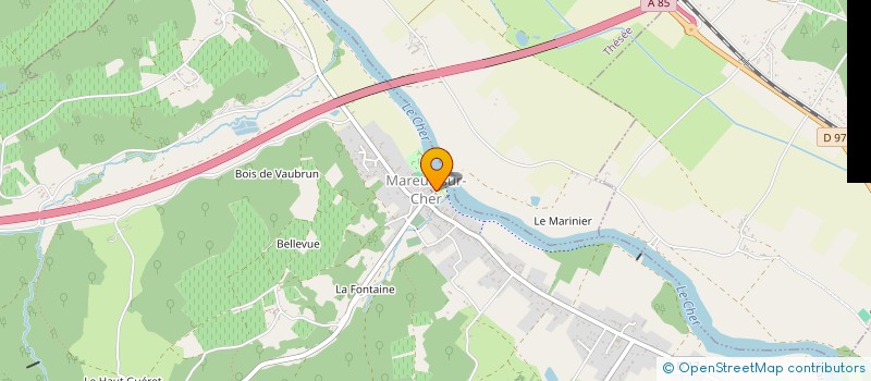 localisation de l'entreprise MONSIEUR DOMINIQUE METAYER  MAREUIL-SUR-CHER