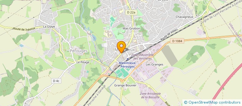 localisation de l'entreprise MONSIEUR DOMINIQUE METRAL à MEXIMIEUX