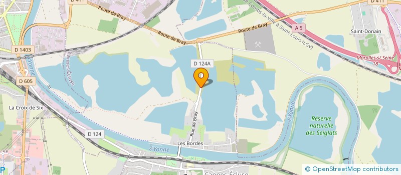 localisation de l'entreprise MONSIEUR DOMINIQUE METTE  CANNES-ECLUSE