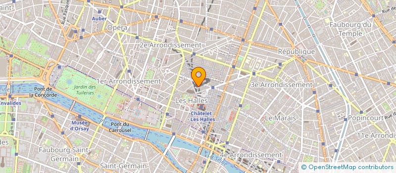 localisation de l'entreprise MONSIEUR DOMINIQUE MEUNIER à PARIS