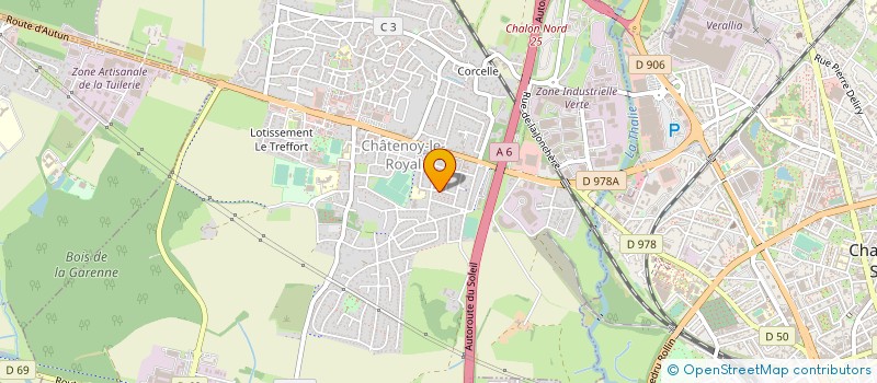 localisation de l'entreprise MONSIEUR DOMINIQUE MEYNIER  CHATENOY-LE-ROYAL