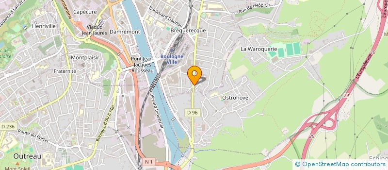 localisation de l'entreprise MONSIEUR DOMINIQUE MIELLOT à BOULOGNE-SUR-MER