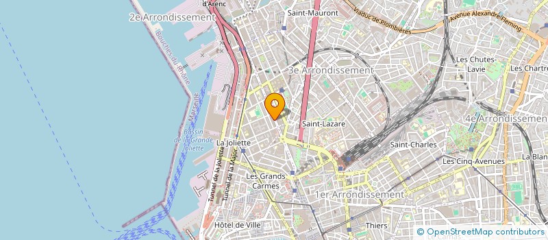 localisation de l'entreprise MONSIEUR DOMINIQUE MIGER à MARSEILLE