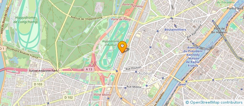 localisation de l'entreprise MONSIEUR DOMINIQUE MIGNON  PARIS