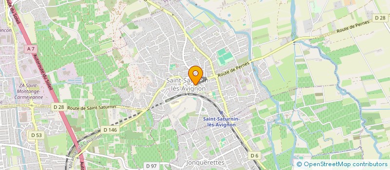 localisation de l'entreprise MONSIEUR DOMINIQUE MIKULOSAVA PEROTIN  SAINT-SATURNIN-LES-AVIGNON