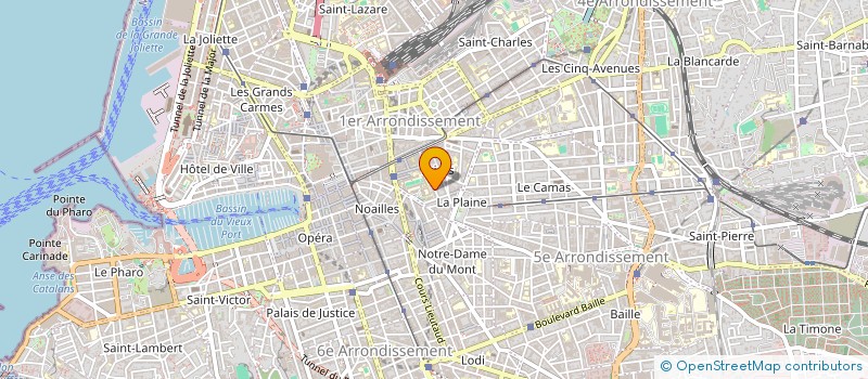 localisation de l'entreprise MONSIEUR DOMINIQUE MILHEROU à MARSEILLE