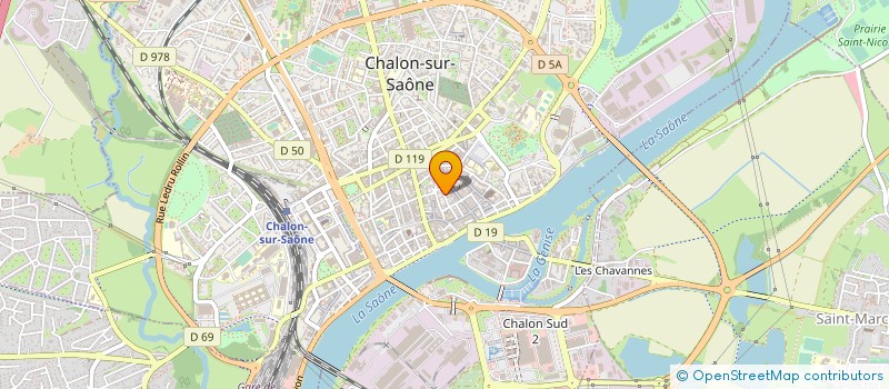 localisation de l'entreprise MONSIEUR DOMINIQUE MILLOT à CHALON-SUR-SAONE