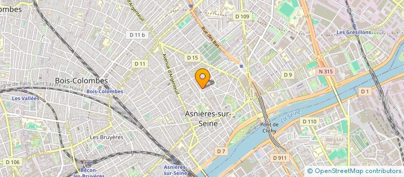 localisation de l'entreprise MONSIEUR DOMINIQUE MILONGO à ASNIERES-SUR-SEINE