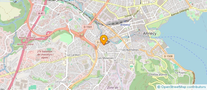 localisation de l'entreprise MONSIEUR DOMINIQUE MINATO à ANNECY