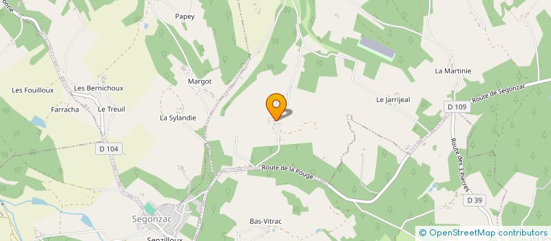 localisation de l'entreprise MONSIEUR DOMINIQUE MISCHIERI  GRAND-BRASSAC