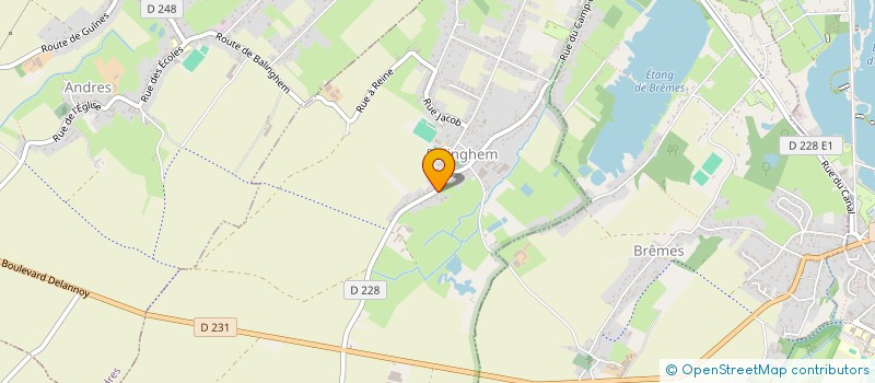 localisation de l'entreprise MONSIEUR DOMINIQUE MOENECLAEY  BALINGHEM