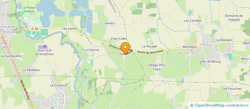 localisation de l'entreprise MONSIEUR DOMINIQUE MOINE à MALAFRETAZ