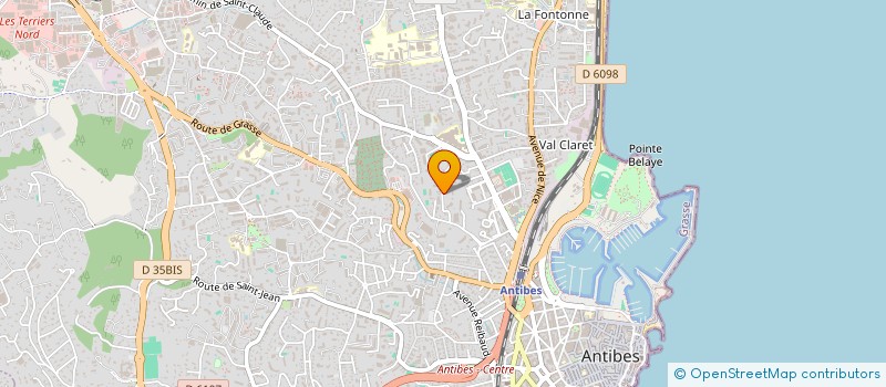 localisation de l'entreprise MONSIEUR DOMINIQUE MONETA à ANTIBES