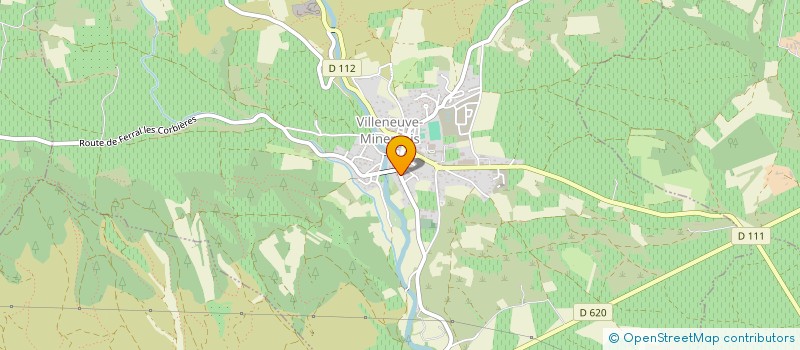 localisation de l'entreprise MONSIEUR DOMINIQUE MONIE  VILLENEUVE-MINERVOIS