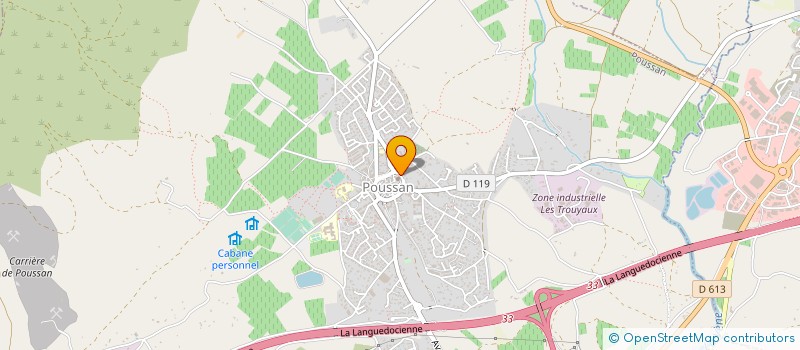 localisation de l'entreprise MONSIEUR DOMINIQUE MONIOT  POUSSAN