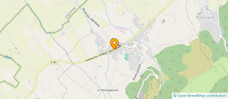 localisation de l'entreprise MONSIEUR DOMINIQUE MONNERIE à DOURGNE