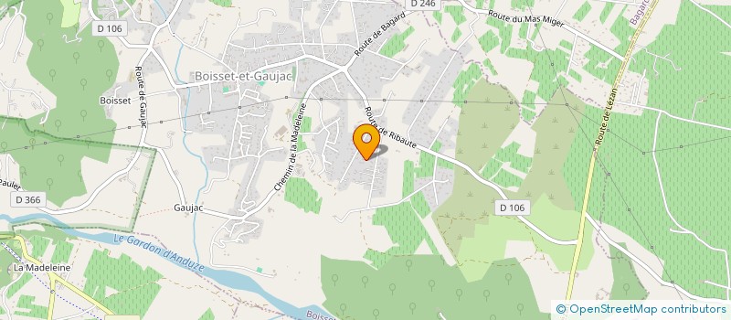 localisation de l'entreprise MONSIEUR DOMINIQUE MONROY à BOISSET-ET-GAUJAC
