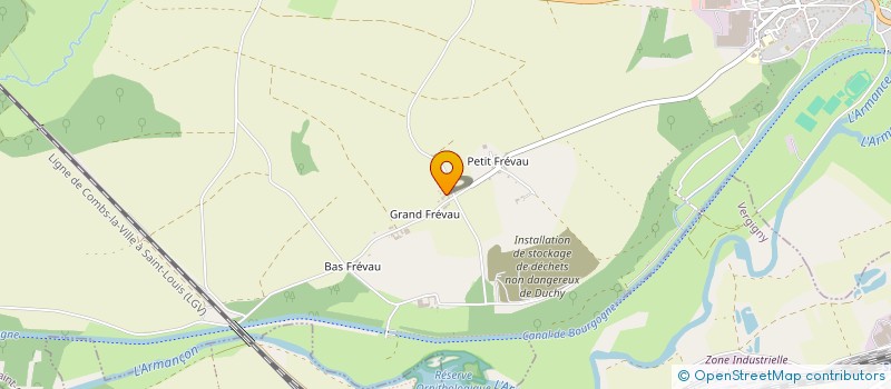 localisation de l'entreprise MONSIEUR DOMINIQUE MONTIN  SAINT-FLORENTIN