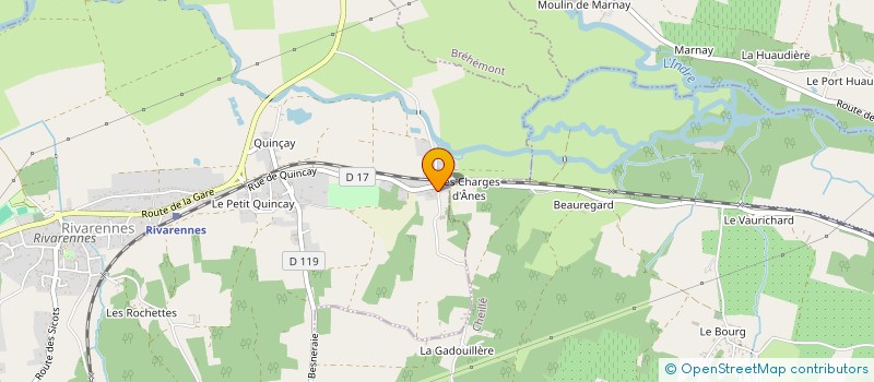 localisation de l'entreprise MONSIEUR DOMINIQUE MORACCHINI  RIVARENNES