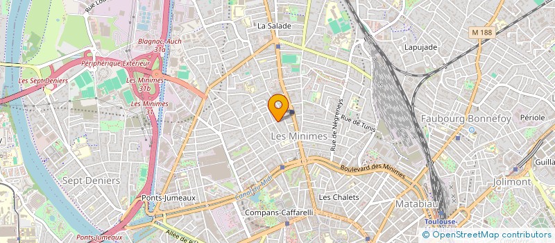 localisation de l'entreprise MONSIEUR DOMINIQUE MOREAU à TOULOUSE