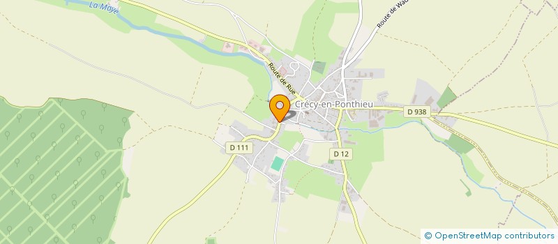 localisation de l'entreprise MONSIEUR DOMINIQUE MOREL  CRECY-EN-PONTHIEU