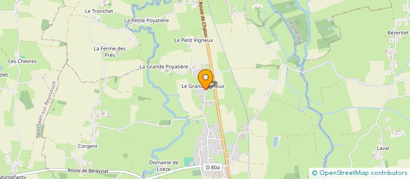 localisation de l'entreprise MONSIEUR DOMINIQUE MOREL à JAYAT