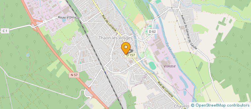 localisation de l'entreprise MONSIEUR DOMINIQUE MORLOT à THAON-LES-VOSGES
