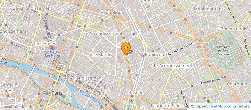 localisation de l'entreprise MONSIEUR DOMINIQUE MORLOTTI  PARIS