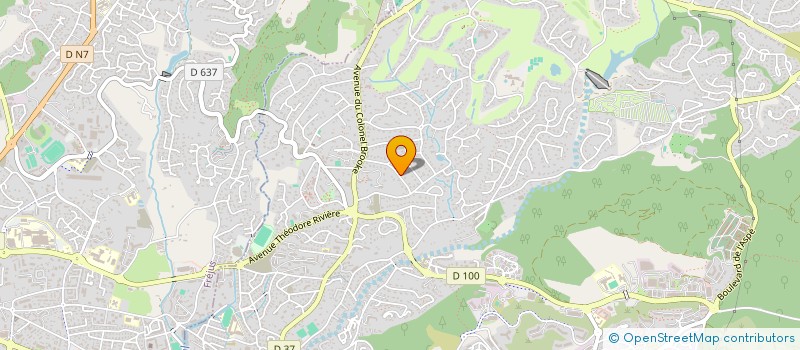 localisation de l'entreprise MONSIEUR DOMINIQUE MOSER  SAINT-RAPHAEL