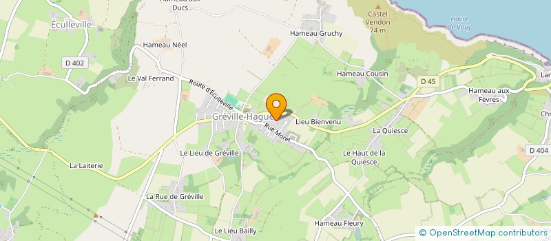 localisation de l'entreprise MONSIEUR DOMINIQUE MOULIN à LA HAGUE