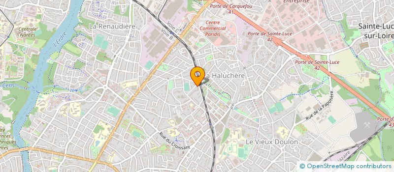 localisation de l'entreprise MONSIEUR DOMINIQUE MOUNIER à NANTES