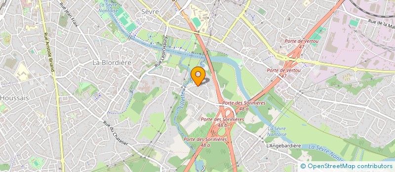 localisation de l'entreprise MONSIEUR DOMINIQUE MOURAUD  VERTOU